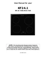 Smeg KF24.1 User Manual preview