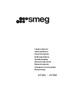 Предварительный просмотр 1 страницы Smeg KFV60 Instruction Manual