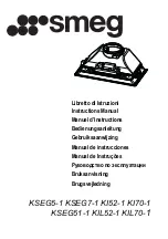 Preview for 6 page of Smeg KI52-1 User Manual