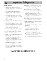 Предварительный просмотр 6 страницы Smeg KLF01 Instruction Manual