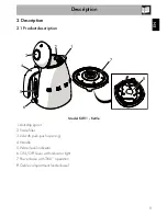 Предварительный просмотр 9 страницы Smeg KLF01 Instruction Manual