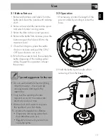 Предварительный просмотр 13 страницы Smeg KLF01 Instruction Manual