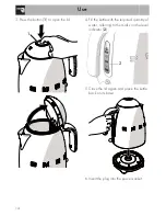 Предварительный просмотр 14 страницы Smeg KLF01 Instruction Manual