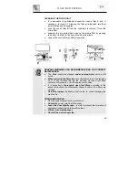 Предварительный просмотр 30 страницы Smeg KLS51B Instruction Manual