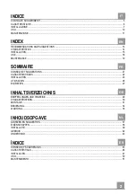 Preview for 2 page of Smeg KQ45XE User Manual