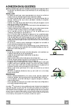 Preview for 37 page of Smeg KQ45XE User Manual