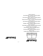 Smeg KSEC61EB Instruction Manual предпросмотр