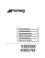 Smeg KSEG56X Instruction Manual preview