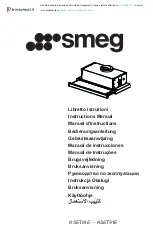 Предварительный просмотр 1 страницы Smeg KSET61E Instruction Manual