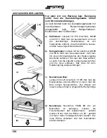 Preview for 36 page of Smeg KT110ABL Instruction Manual