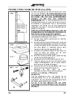 Preview for 58 page of Smeg KT110ABL Instruction Manual