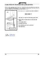 Preview for 64 page of Smeg KT110ABL Instruction Manual