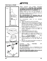 Preview for 67 page of Smeg KT110ABL Instruction Manual