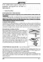 Preview for 118 page of Smeg KT110BLE Instruction Booklet