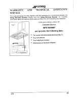 Preview for 10 page of Smeg KT90ABL Instruction Manual