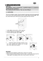 Предварительный просмотр 8 страницы Smeg LBF127 Instruction Manual