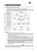 Предварительный просмотр 13 страницы Smeg LBF127 Instruction Manual