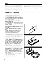 Предварительный просмотр 14 страницы Smeg LBS106 Manual