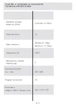 Preview for 22 page of Smeg LBW508CIT User Manual