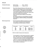 Preview for 2 page of Smeg LEV-41XV User Instructions