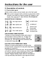 Предварительный просмотр 17 страницы Smeg LF66105SS Installation And Operating Instructions Manual