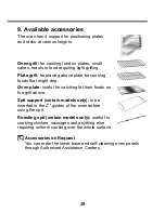 Предварительный просмотр 29 страницы Smeg LF66105SS Installation And Operating Instructions Manual