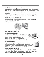 Предварительный просмотр 33 страницы Smeg LF66105SS Installation And Operating Instructions Manual