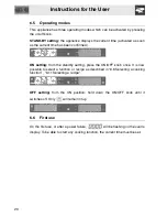 Preview for 19 page of Smeg Linear SAP112-8 Operation And Installation Instructions Manual