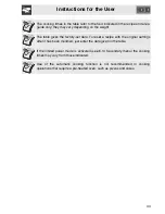 Preview for 32 page of Smeg Linear SAP112-8 Operation And Installation Instructions Manual