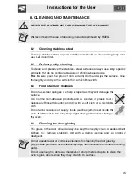 Preview for 44 page of Smeg Linear SAP112-8 Operation And Installation Instructions Manual