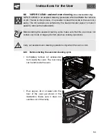 Preview for 52 page of Smeg Linear SAP112-8 Operation And Installation Instructions Manual