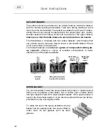 Предварительный просмотр 25 страницы Smeg LS12B Instruction Manual