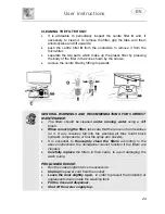 Предварительный просмотр 30 страницы Smeg LS12B Instruction Manual