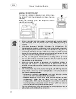 Предварительный просмотр 21 страницы Smeg LSA12XD9 Instruction Manual