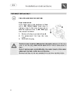 Предварительный просмотр 9 страницы Smeg LSA4745B Instruction Manual