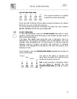 Предварительный просмотр 14 страницы Smeg LSA4745B Instruction Manual