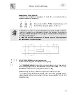 Предварительный просмотр 16 страницы Smeg LSA4745B Instruction Manual