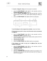 Предварительный просмотр 17 страницы Smeg LSA4745B Instruction Manual