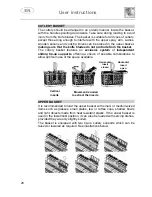 Предварительный просмотр 27 страницы Smeg LSA4745B Instruction Manual