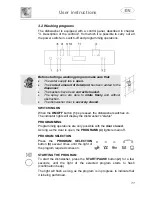 Предварительный просмотр 12 страницы Smeg LSA6149B Instruction Manual