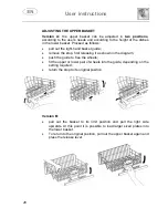 Предварительный просмотр 27 страницы Smeg LSA6149B Instruction Manual