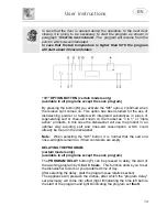 Предварительный просмотр 14 страницы Smeg LSA6245B Instruction Manual