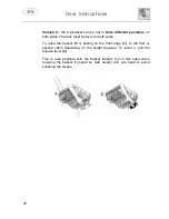 Предварительный просмотр 27 страницы Smeg LSA6245B Instruction Manual