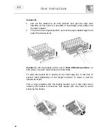 Предварительный просмотр 27 страницы Smeg LSA6248B Instruction Manual