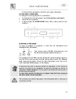 Предварительный просмотр 14 страницы Smeg LSA643XPQ Instruction Manual