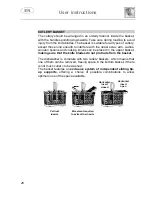 Предварительный просмотр 27 страницы Smeg LSA643XPQ Instruction Manual