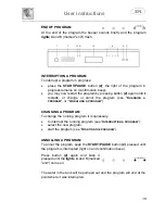 Предварительный просмотр 17 страницы Smeg LSA6445FX Instruction Manual