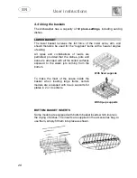 Предварительный просмотр 28 страницы Smeg LSA6445FX Instruction Manual