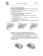 Предварительный просмотр 33 страницы Smeg LSA6445FX Instruction Manual