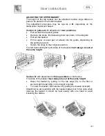 Предварительный просмотр 33 страницы Smeg LSA6447FX Instruction Manual